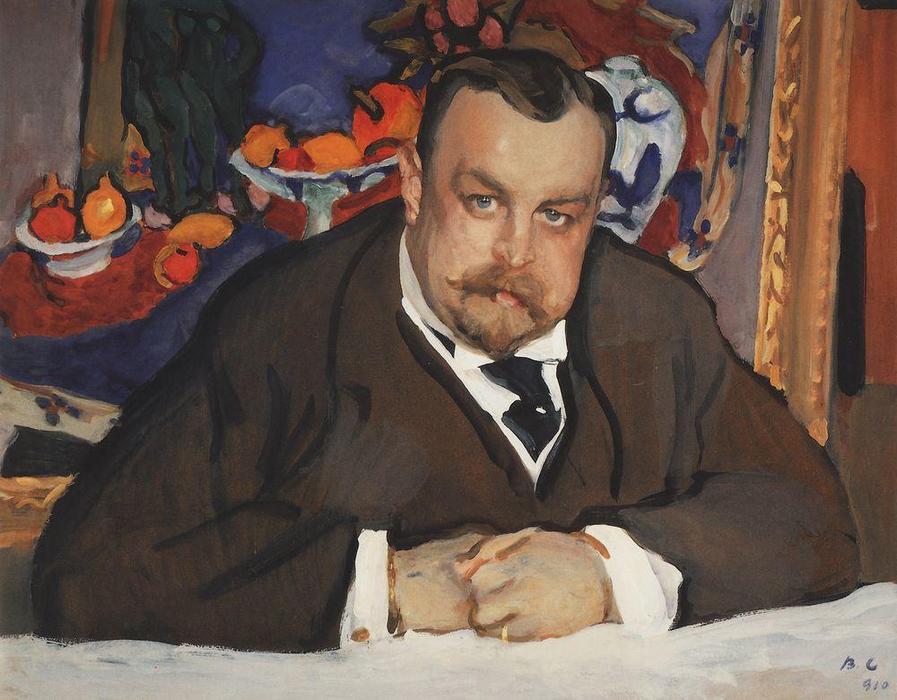Portrait Of Ivan Morozov — Valentin Alexandrovich Serov
