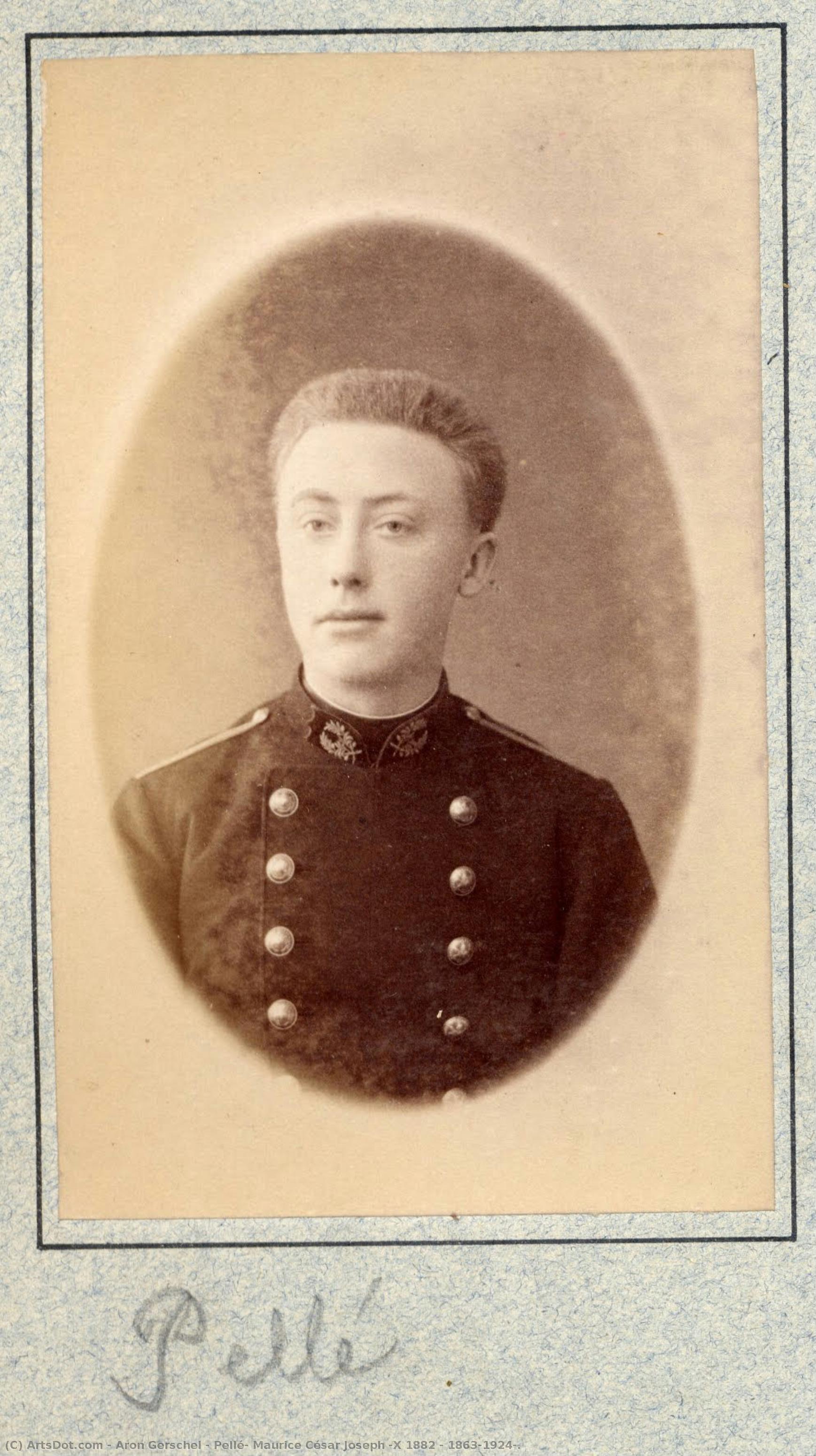 Pellé, Maurice César Joseph (x 1882 ; 1863-1924). — Aron Gerschel