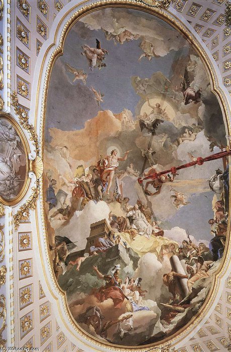 The Apotheosis Of The Spanish Monarchy — Giovanni Battista Fontana