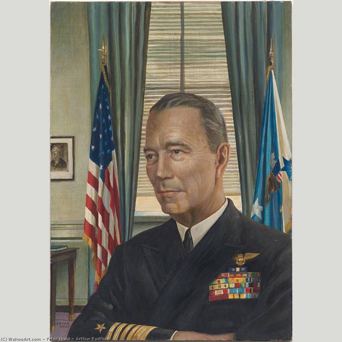 Arthur Radford — Peter Hurd