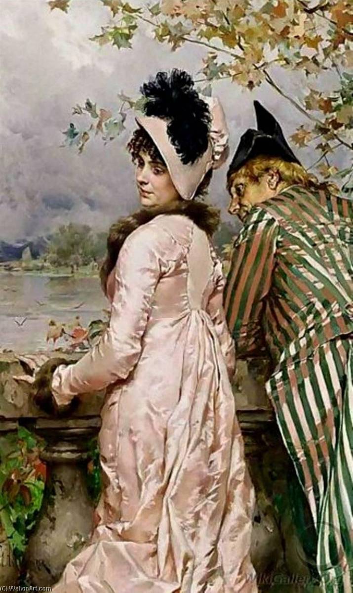 The Flirtation — Frederik Henrdik Kaemmerer