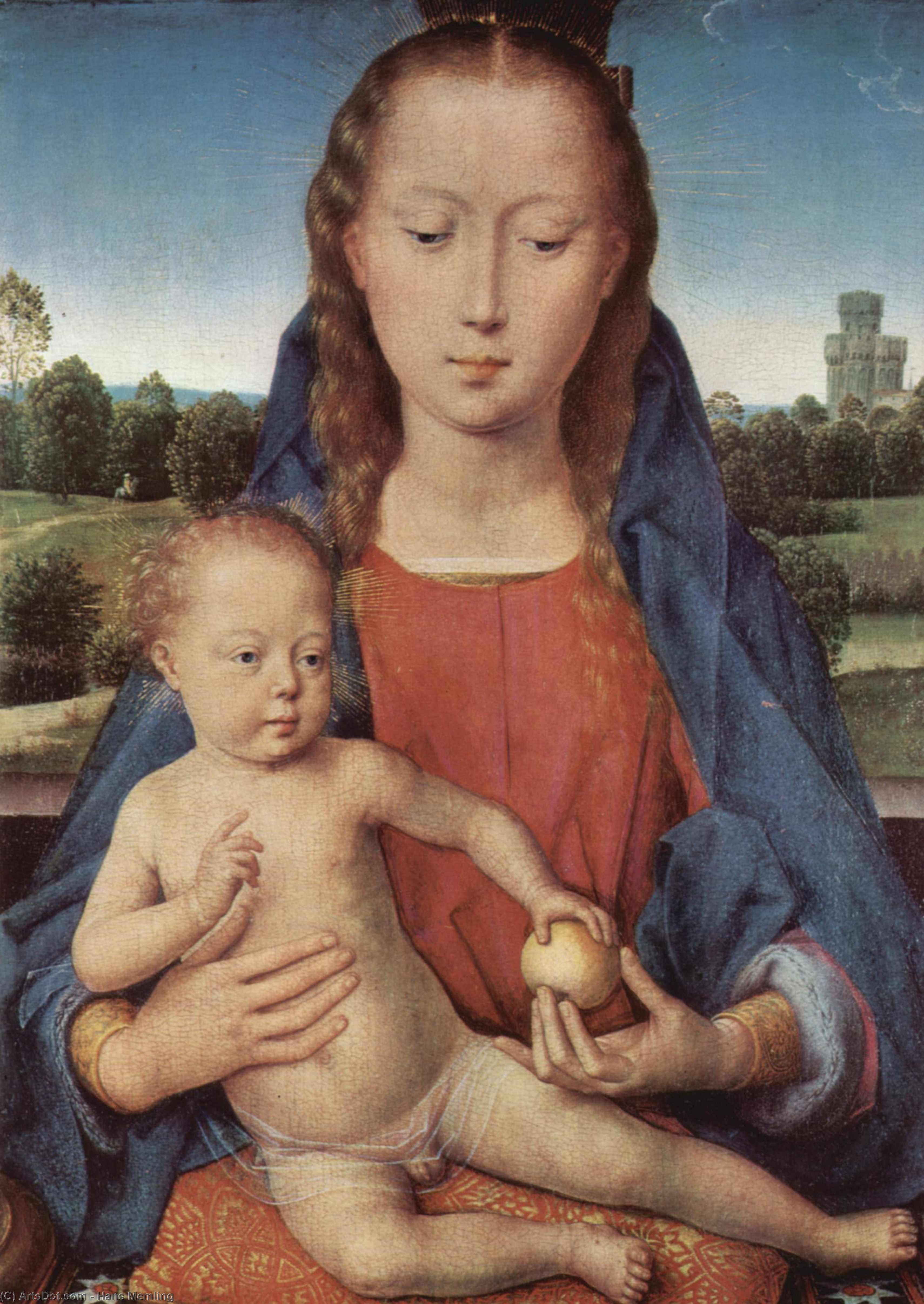 Late - Portinari Triptych (central Panel) — Ханс Мемлинг