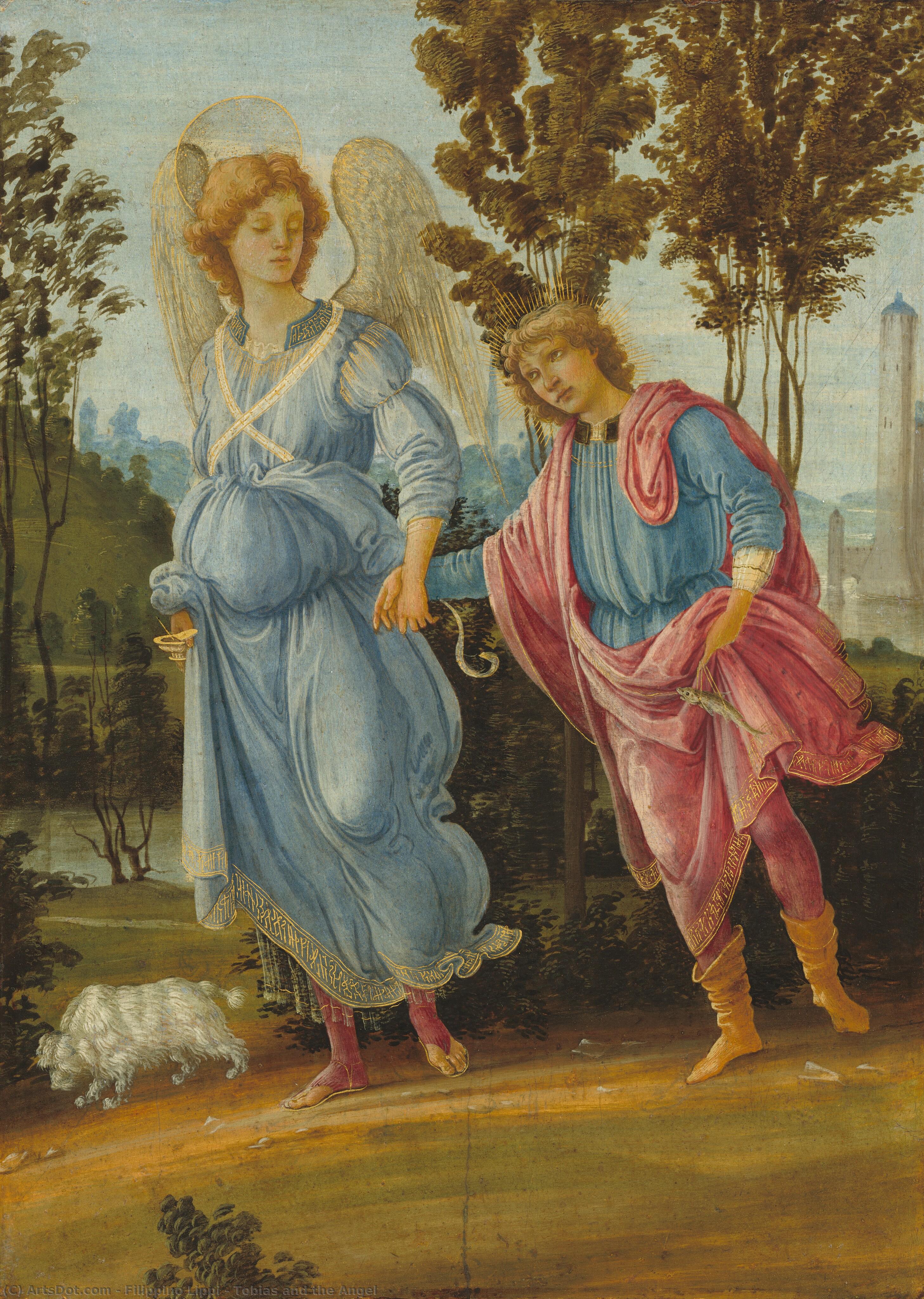 Tobias And The Angel — Filippino Lippi