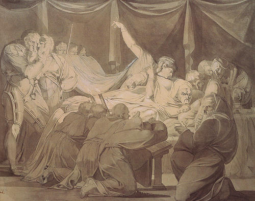 The Death Of Cardinal Beaufort — Johann Heinrich Füssli