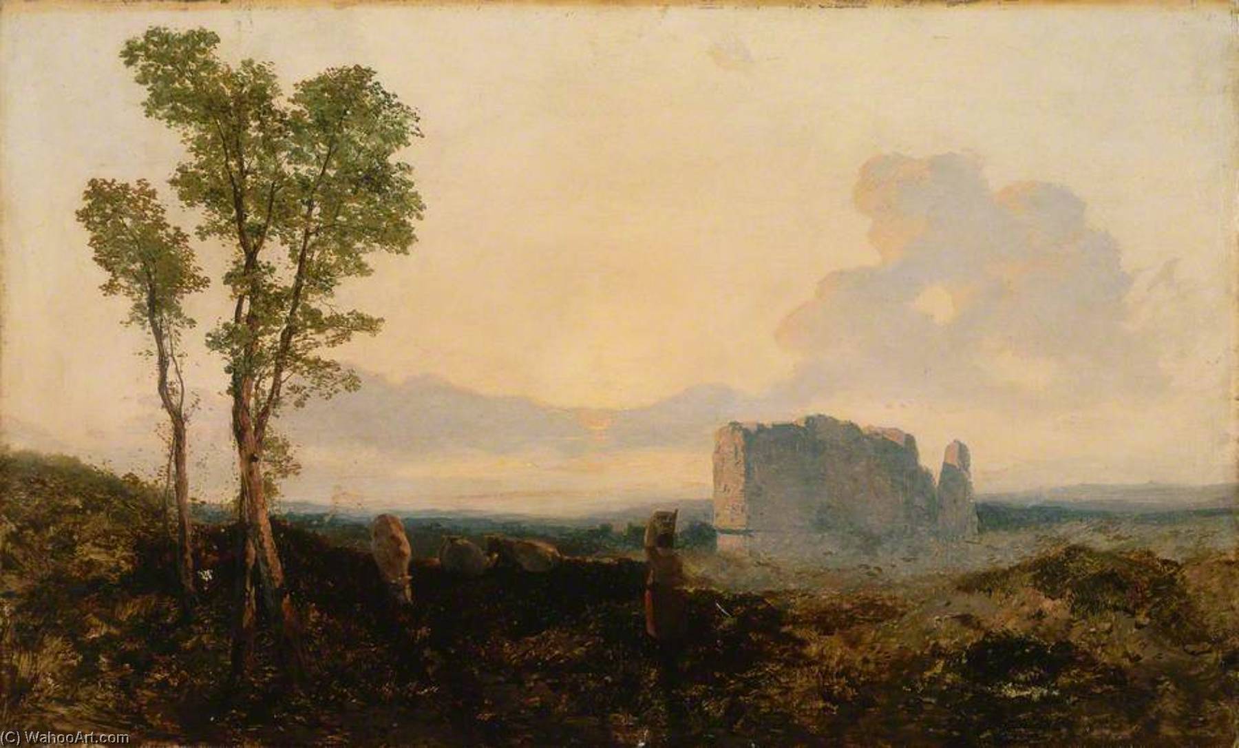 Buit's Castle, Bewcastle — William James Blacklock