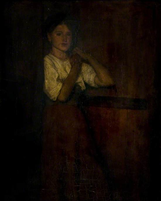 Study Of A Young Girl — Harrington Mann
