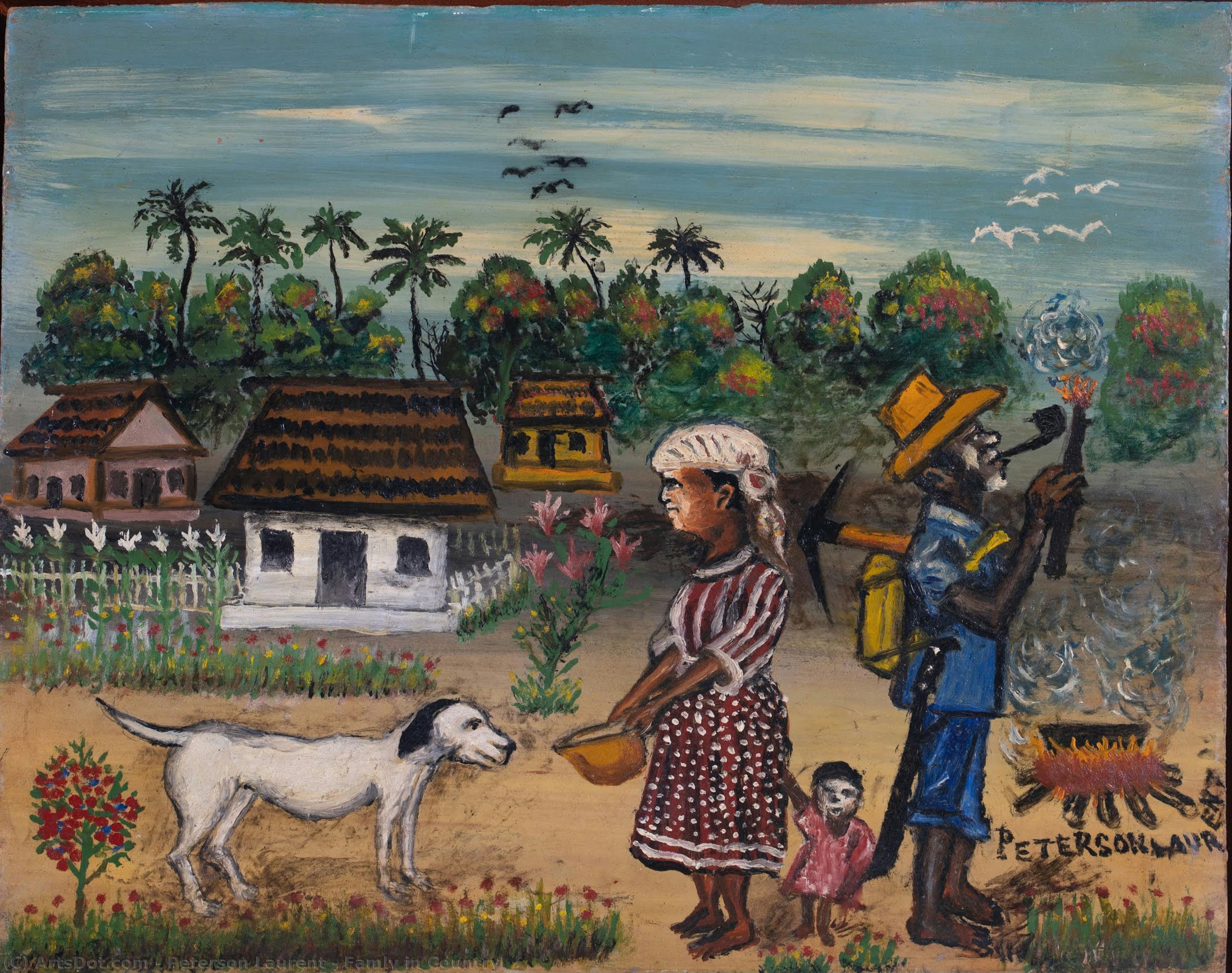 Famly In Country — Peterson Laurent