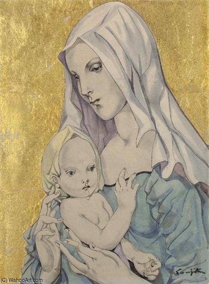 Madone À L'enfant — Léonard Tsuguharu Foujita