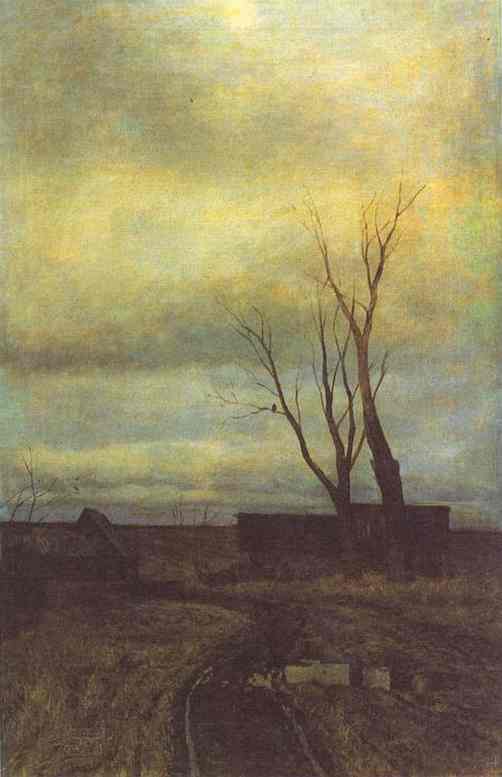 Road In A Village — Isaak Ilyich Levitan
