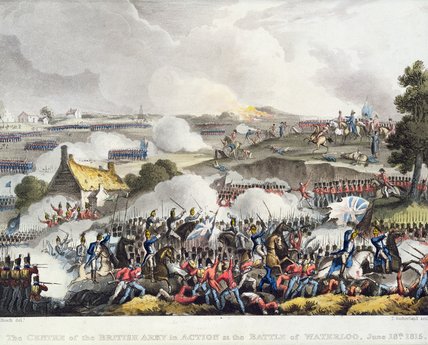 The Centre Of The British Army In Action — William Heath