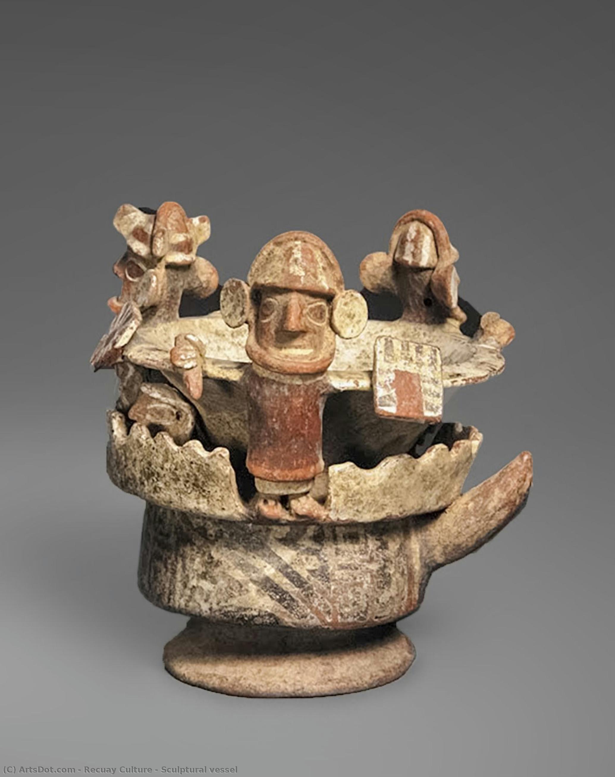 Sculptural Vessel — Recuay Culture