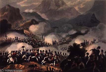 Battle Of The Pyrenees — William Heath