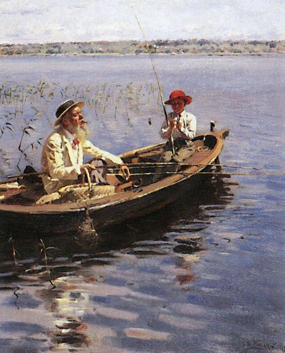 Fisher. Finland. — Vladimir Yegorovich Makovsky