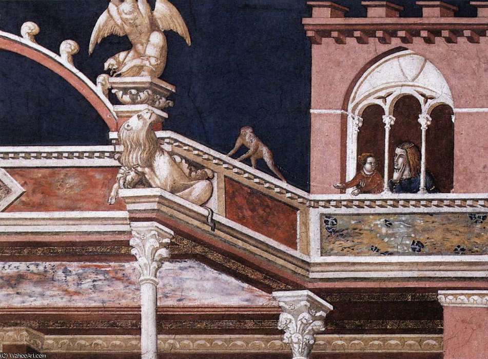 Assisi-vault-flagellation Of Christ (detail) — Pietro Lorenzetti