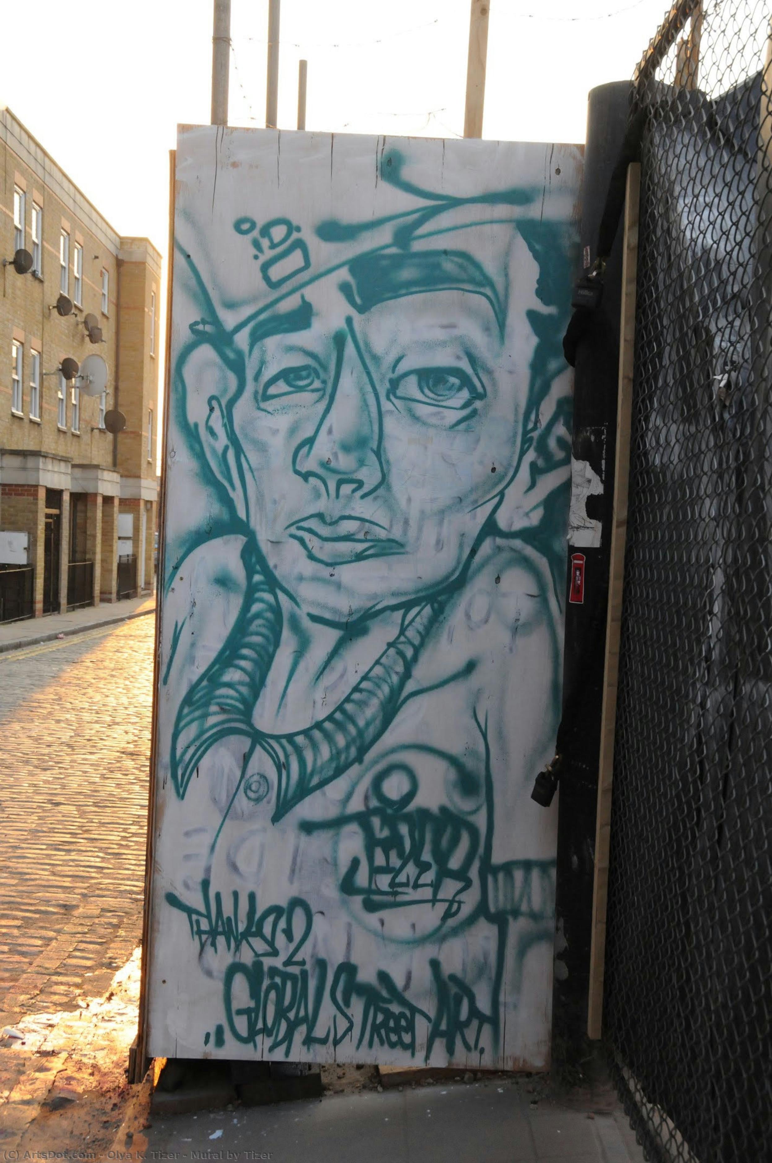 Mural By Tizer — Olya K. Tizer