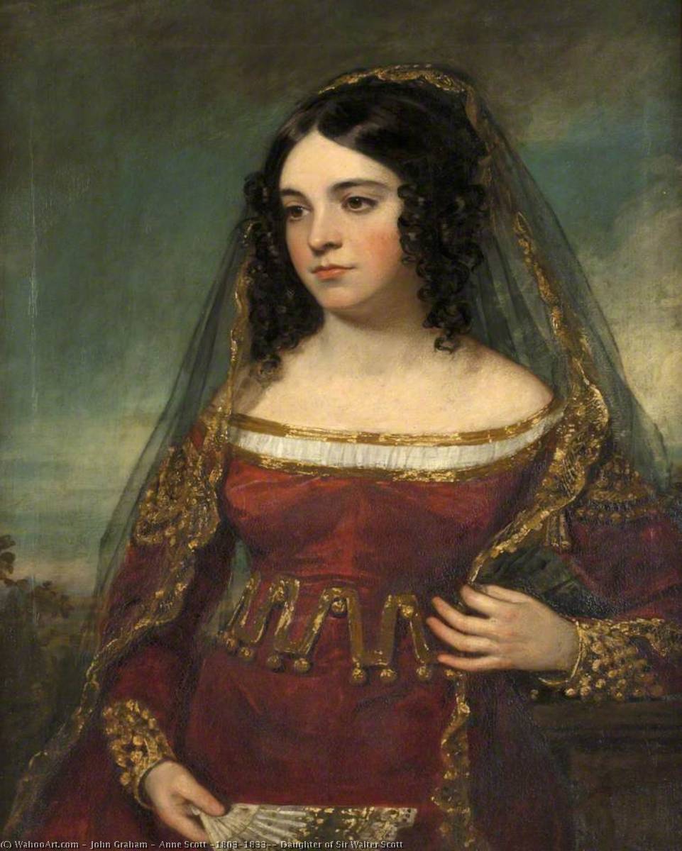 Anne Scott (1803–1833), Daughter Of Sir Walter Scott — John Graham
