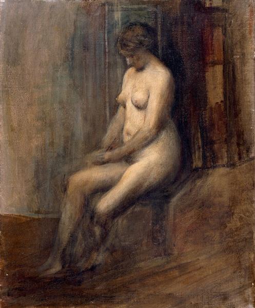 Nu Femme Assise — Lesage Pierre Alexis
