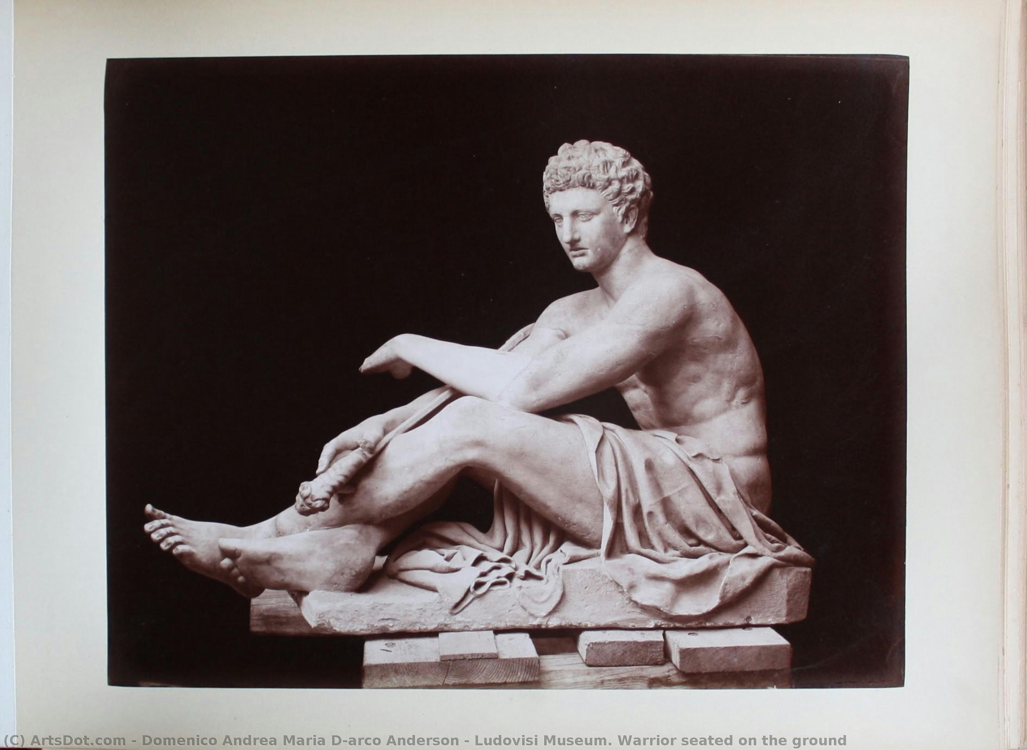 Ludovisi Museum. Warrior Seated On The Ground — Domeniko Anderson