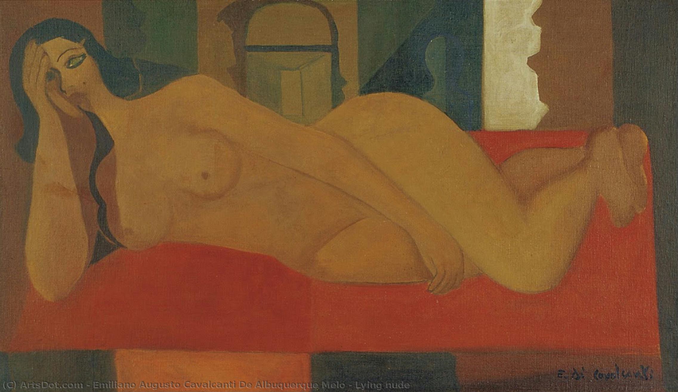 Lying Nude — Emiliano Augusto Cavalcanti De Albuquerque Melo