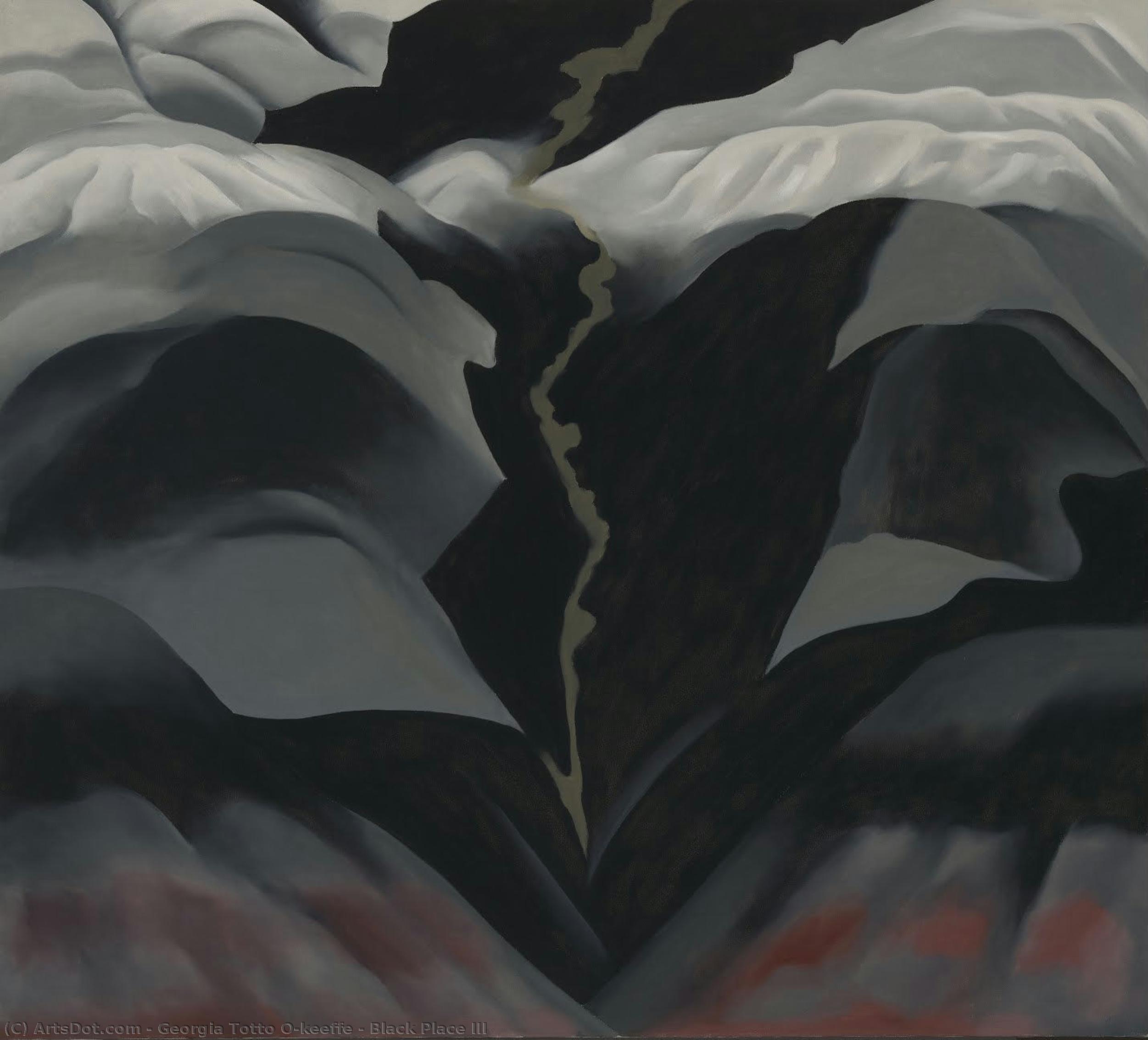 Black Place Iii — Georgia O'keeffe