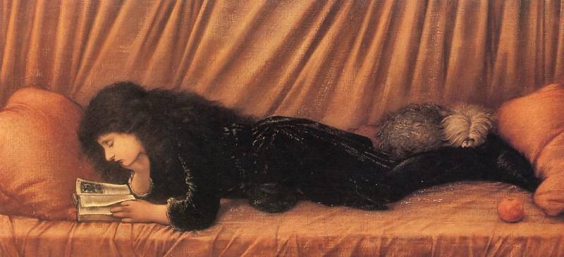 Portrait Of Katie Lewis — Edward Coley Burne-jones