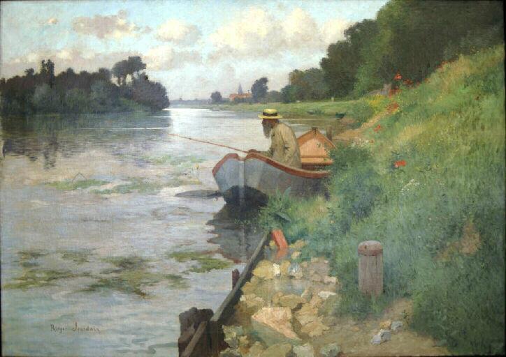 La Rivire (la Seine) (avec Autoportrait De Roger Jourdain ) — Jourdain Roger