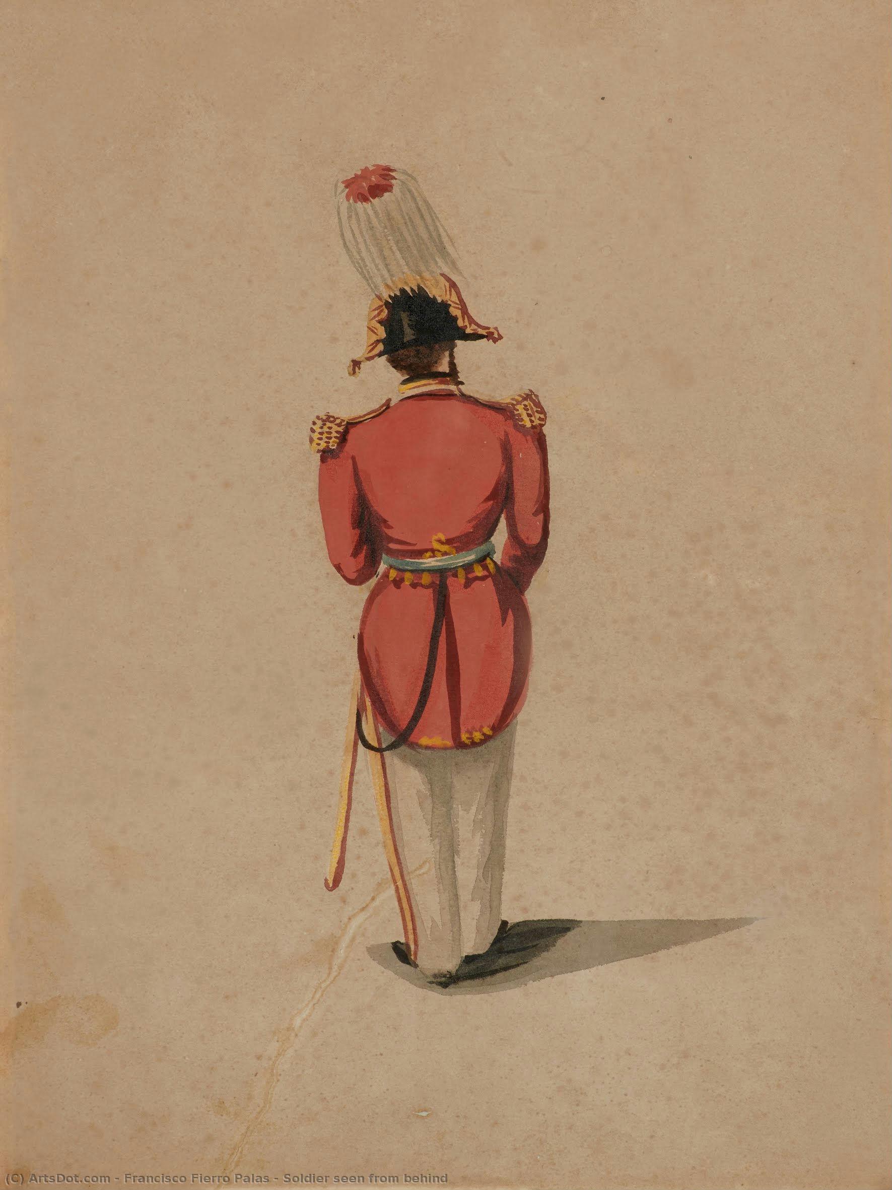 Soldier Seen From Behind — Francisco Fierro Palas