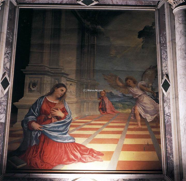 The Annunciation — Тициан