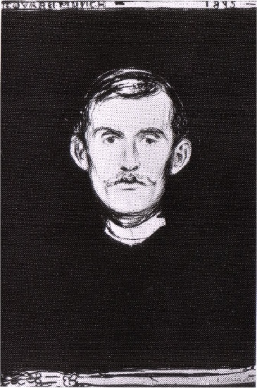Self-portrait — ムンク