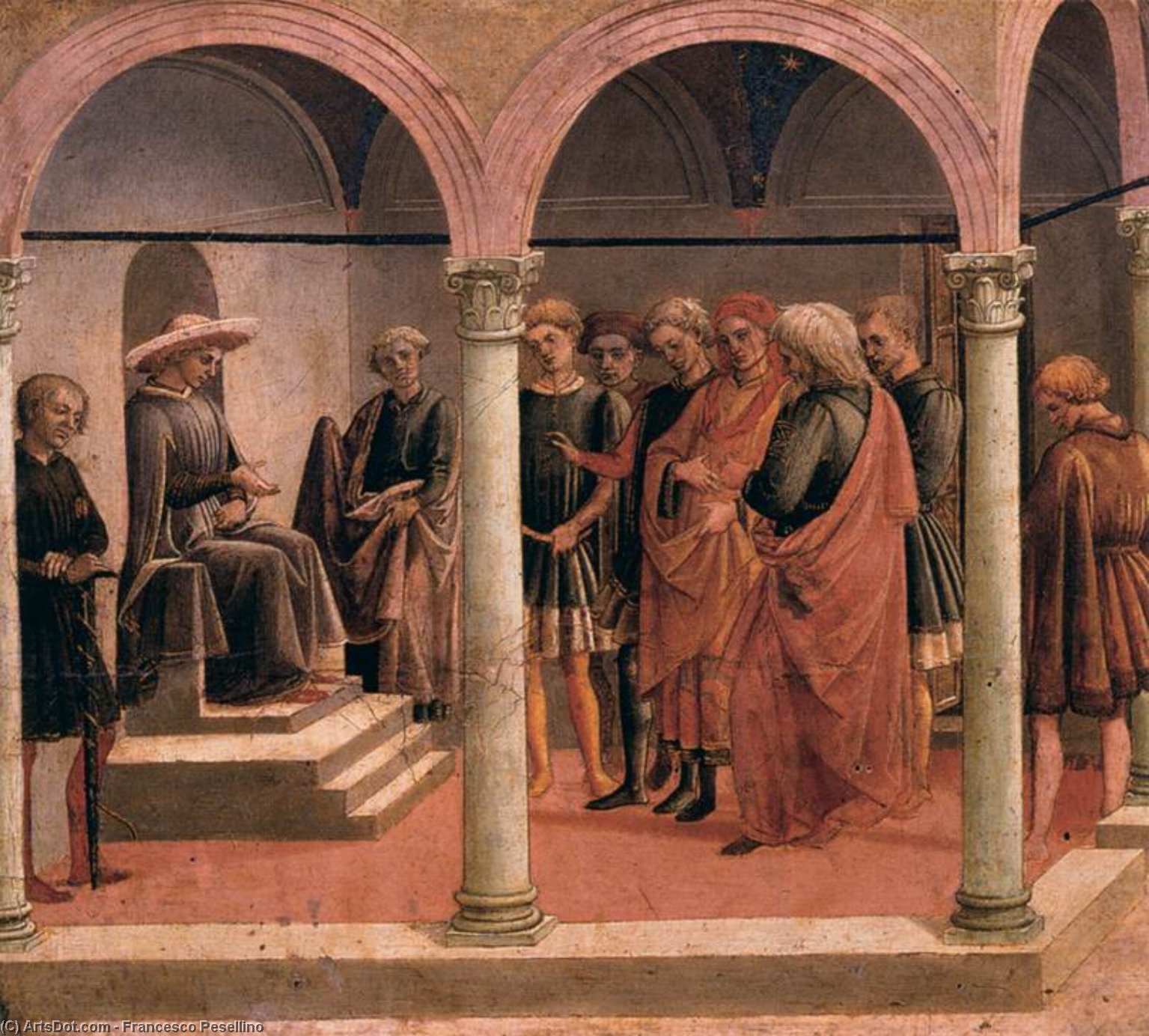 Episode From The Story Of Griselda — Francesco Di Stefano Pesellino