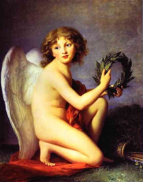 Prince Heinrich Lubomirski As The Genius Of Fame — Louise Élisabeth Vigée Le Brun