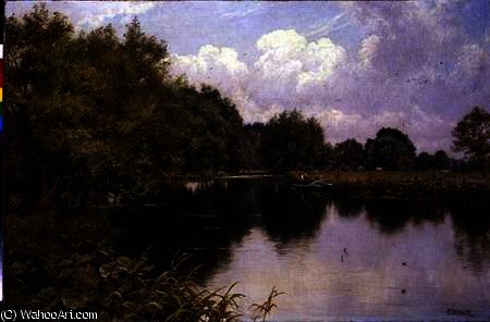 August On The Kennet — Edward Wilkins Waite