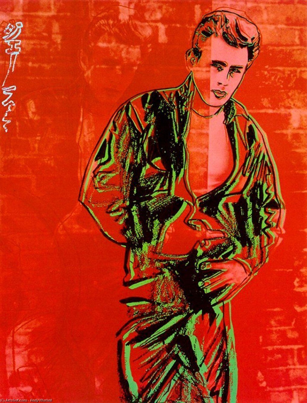 James Dean — Энди Уорхол