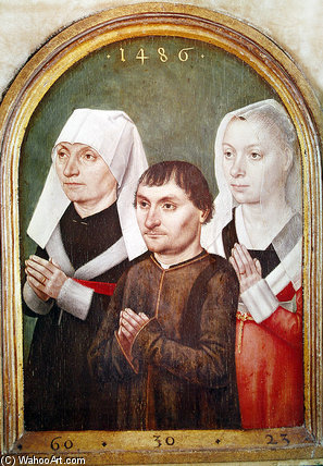 Three Donors — Master Of The Legend Of Saint Ursula