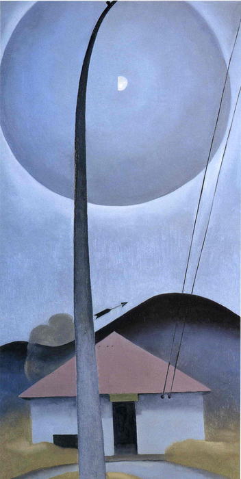 Little House With Flagpole — Georgia O'keeffe