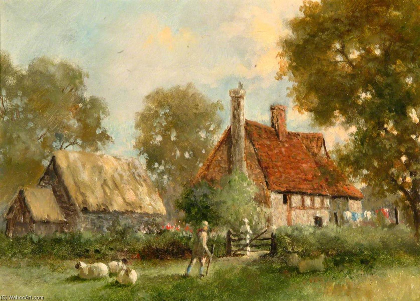 Tydcombe Farm From The North West — Charles Langton Lockton