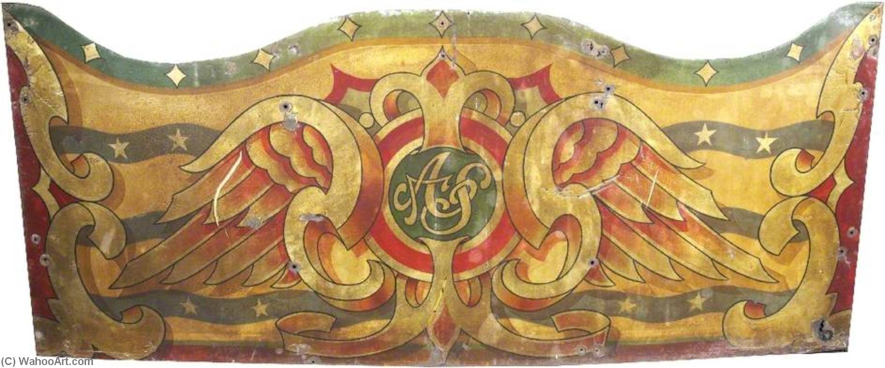 Andrew Simon's 'juvenile' Monogram 'as' (rounding Board) — Hall Fowle