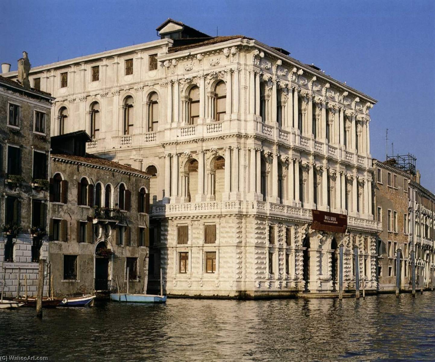 Ca' Pesaro View From The Canal Grande — Baldassare Longhena