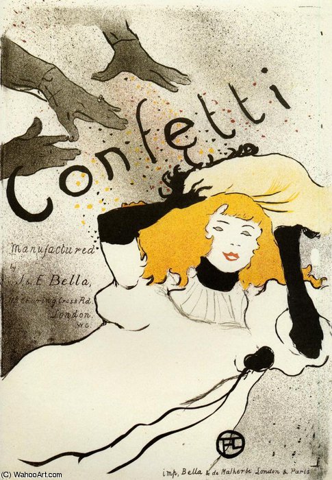 Confettis — Henri De Toulouse-lautrec