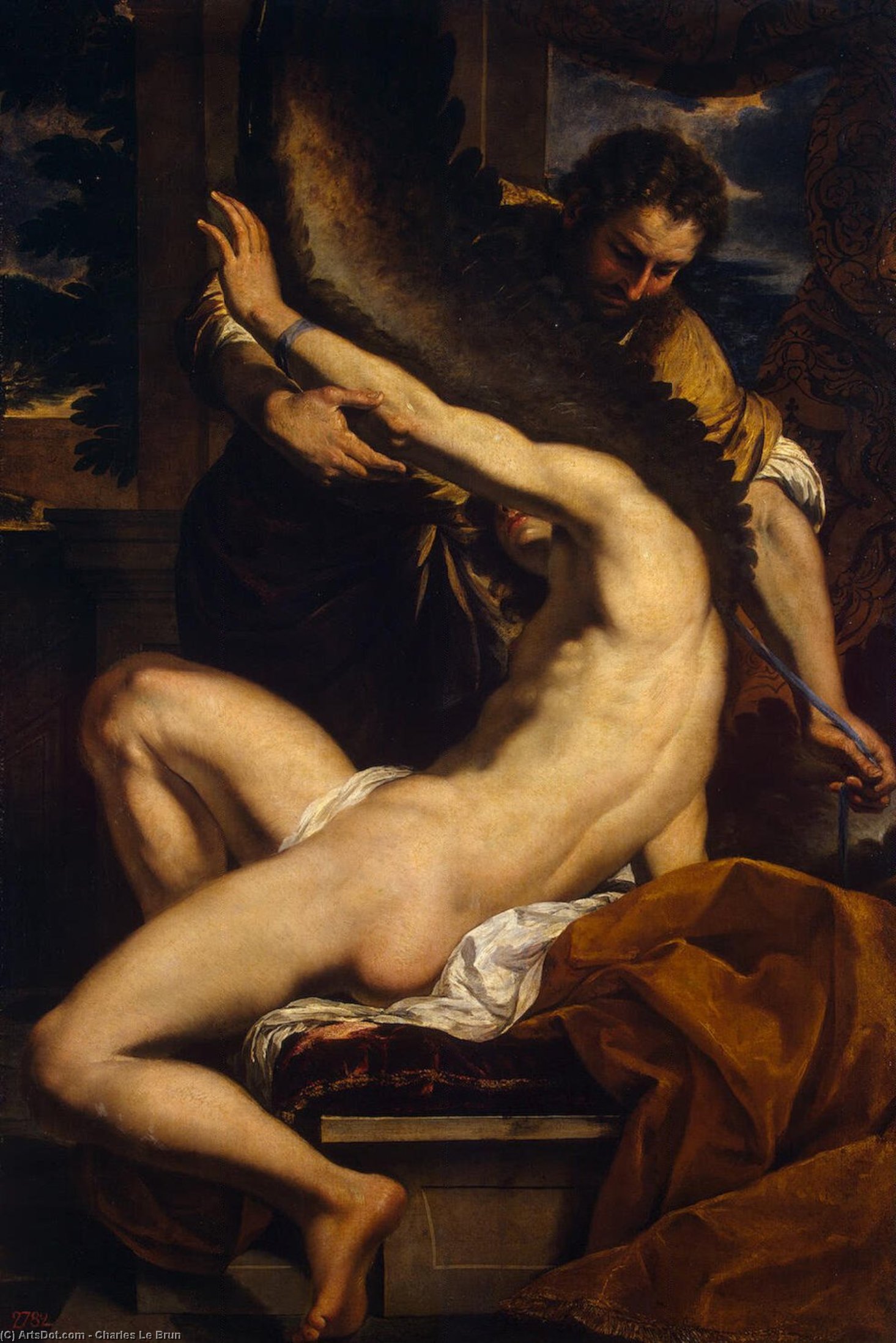 Daedalus And Icarus — Шарль Ле Брюн