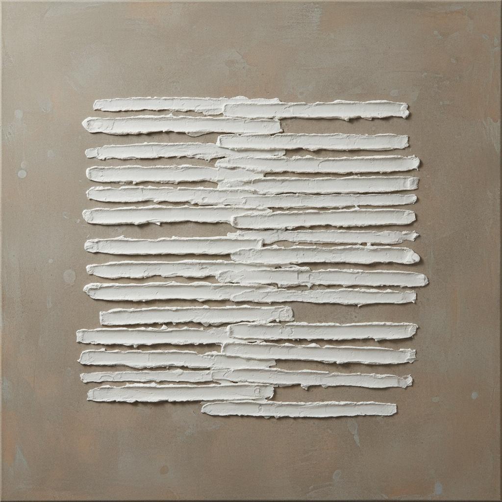 Monolithic Rhythms In Alabaster: A Singular Study Of Tactile Serenity And Light — David Moreau