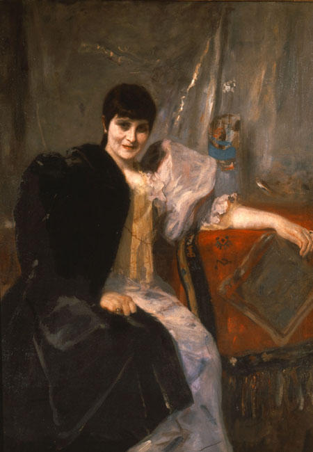 Portrait Of Artemis Gyzi — Nikolaos Gyzis