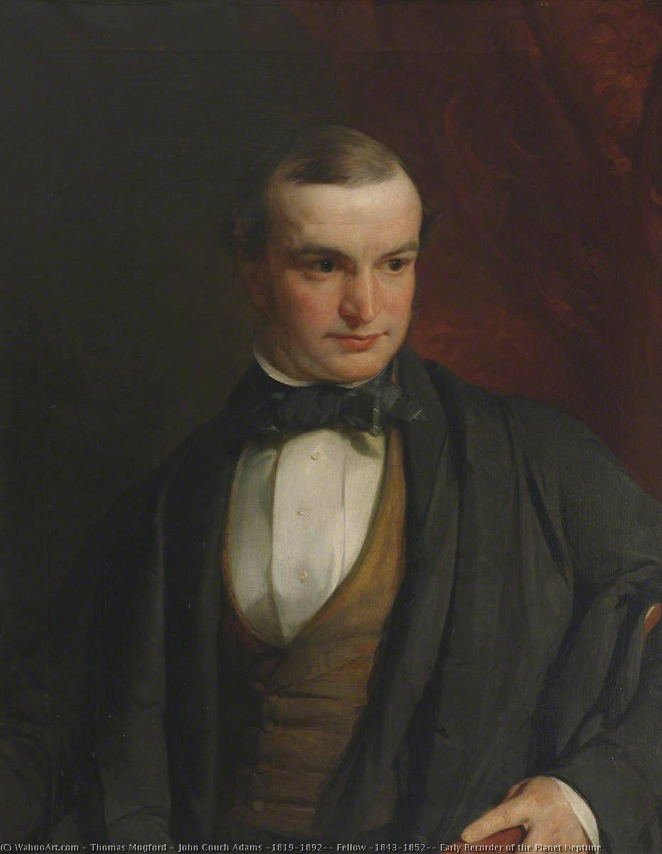 John Couch Adams (1819–1892), Fellow (1843–1852), Early Recorder Of The Planet Neptune — Thomas Mogford