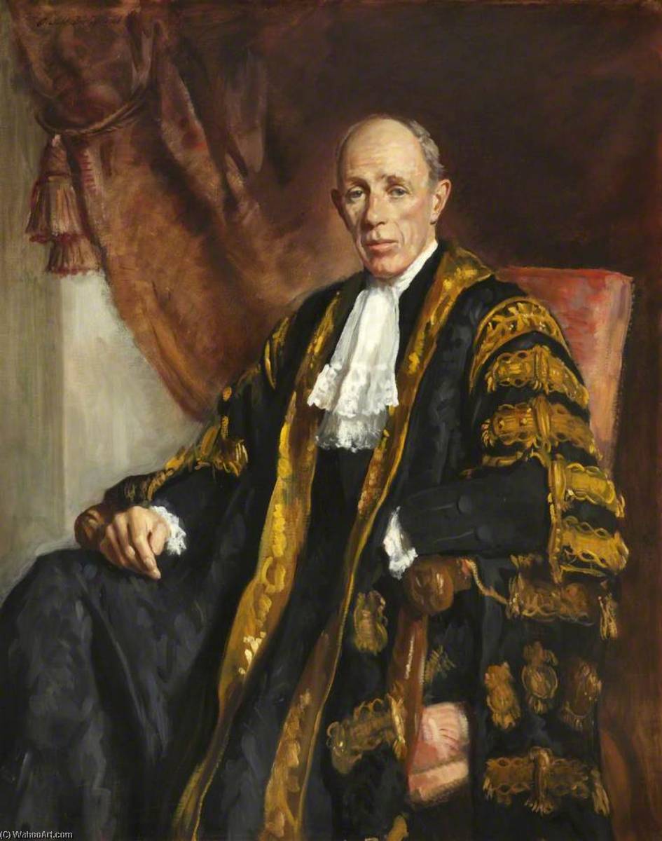 Edward Frederick Lindley Wood (1881–1959), 1st Earl Of Halifax — Oswald Hornby Joseph Birley