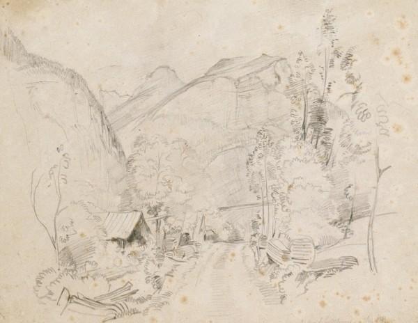 View Of A Swiss Valley — John Frederick Lewis