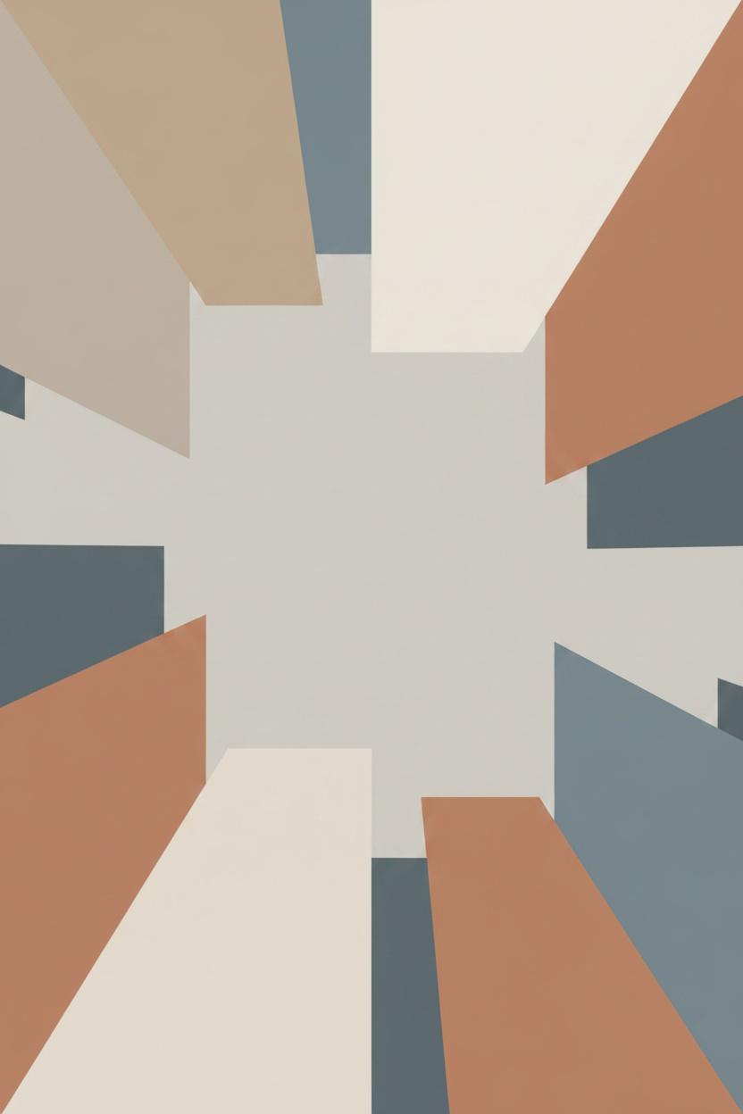 Centric Order In Terracotta And Slate — Marine Fontaine