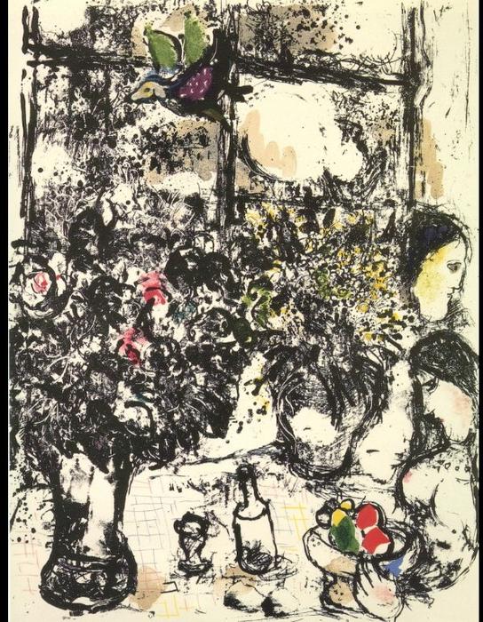 Still Life With Bouquet — Марк Шагал