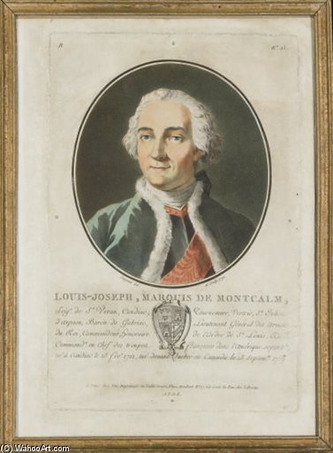 Abraham, Marquis Du Quesne Par Ridé Et Louis-joseph, Marquis De Montcalm — Antoine Louis Francois Sergent Marceau