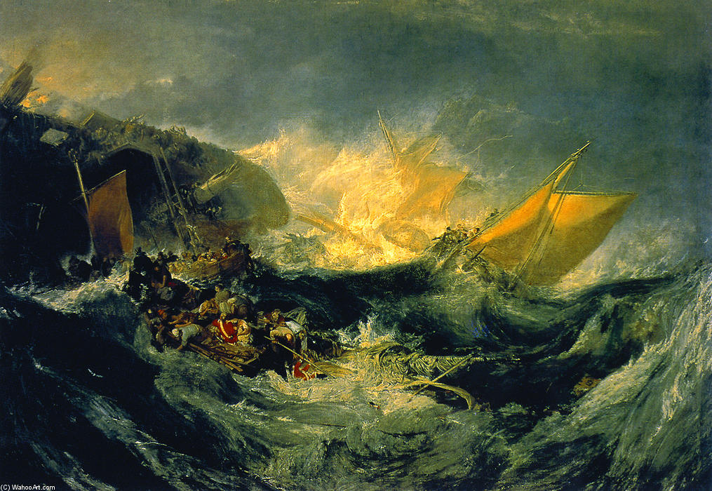 Shipwreck — Јозеф Турнер