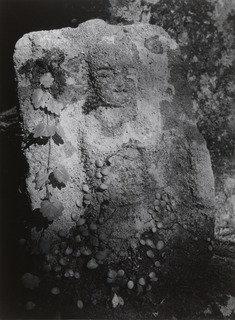 Stone Image Of Jizo In The Garden Of The Baptistery, The Muro Ji — Ken Domon